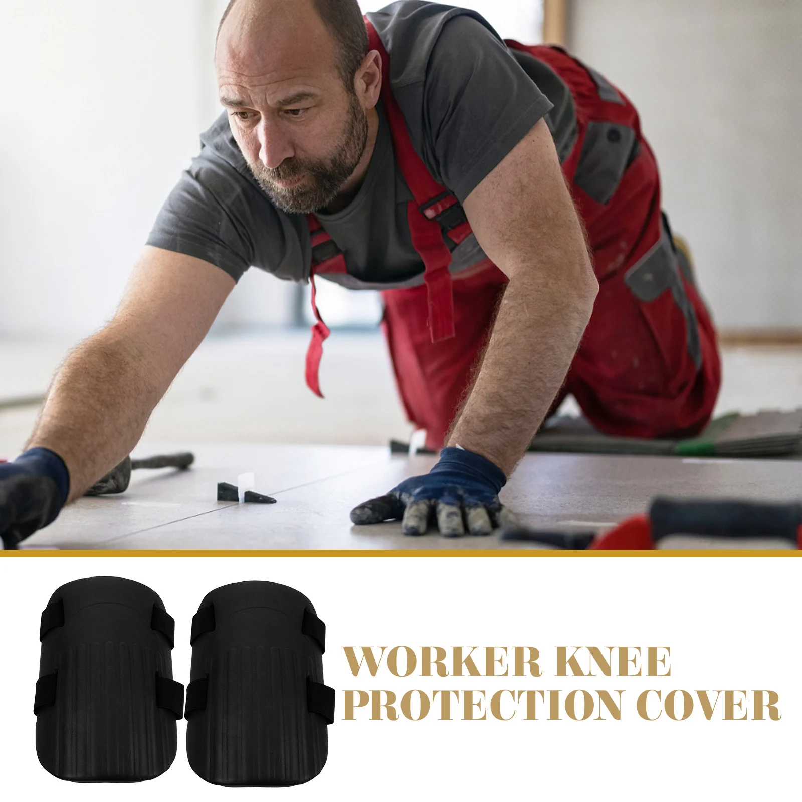 

EVA Kneeling Pad Knee Pads for Construction Work Garden Floor Tile Protective Comfortable Cushion Large Size Men Adult