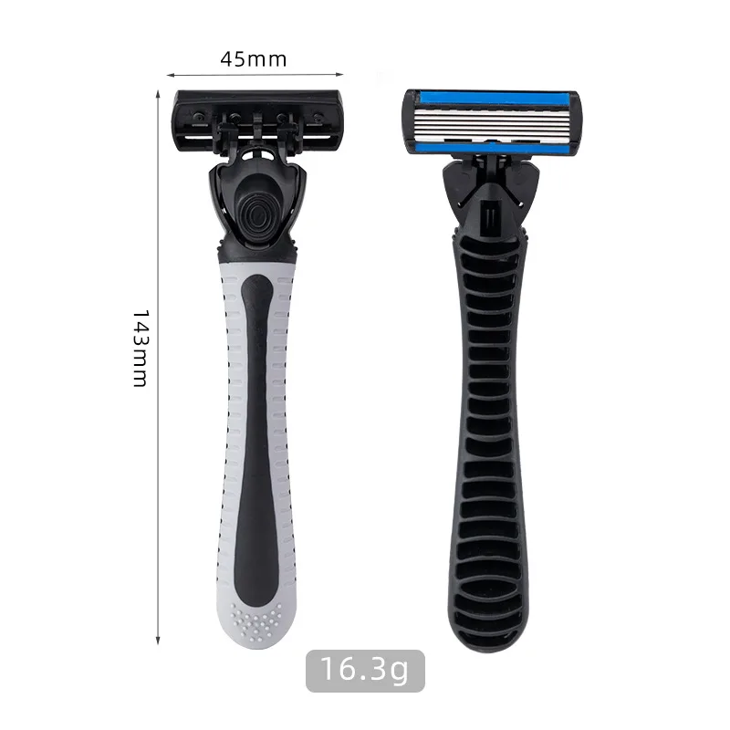 Razor Classic 6 Layer Safety Razor for Mens Shaving&Womens Hair Removal Shaving Blades Manual Shaver