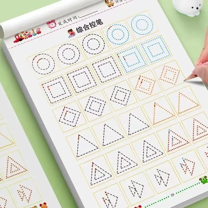 Preschool Handwriting Practice Book: 60 Pages of Fun Tracing Activities for Toddlers & Kindergartners