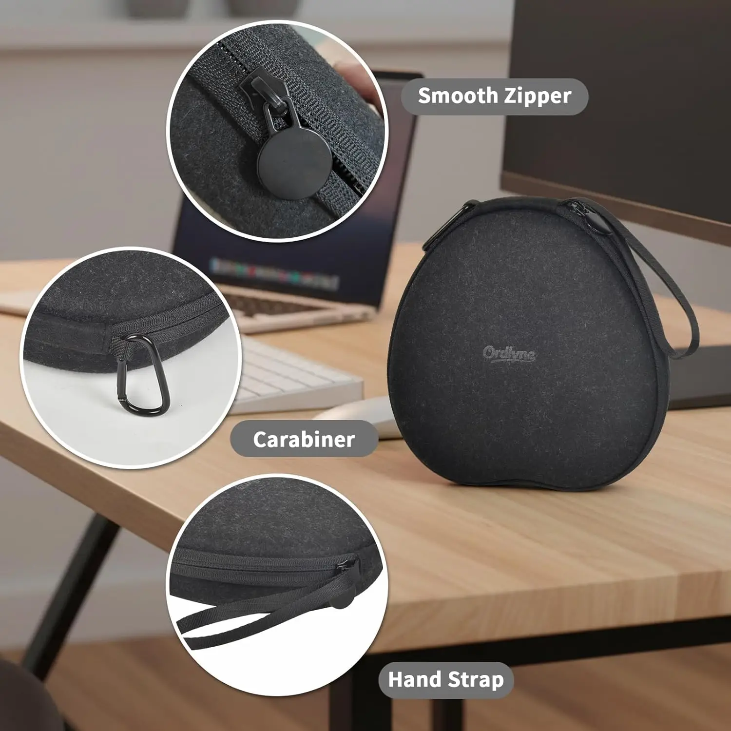 حافظة سماعة رأس بلوتوث لاسلكية متوافقة مع JBL لـ KVIDIO لـ TOZO لـ Uliptz لـ Glynzak لسماعات الرأس - صندوق فقط #3