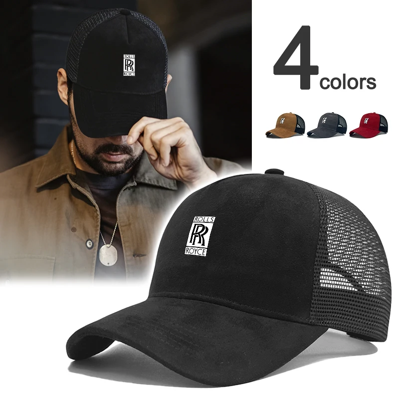 Gorro de béisbol ajustable para deportes al aire libre, protector solar informal, transpirable, para Rolls-Royce Cullinan Phantom Ghost Wraith Dawn