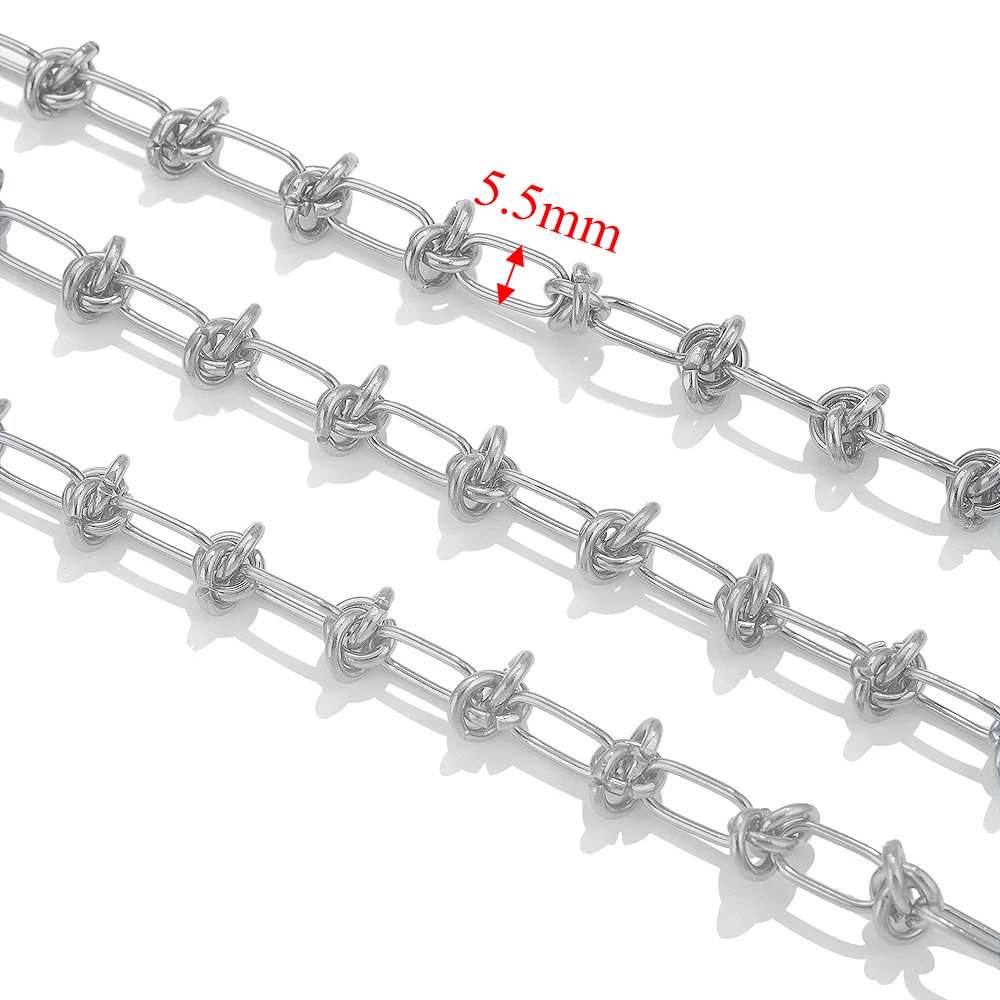baizzx Stainless Steel Chain Gold 1 Meter 7