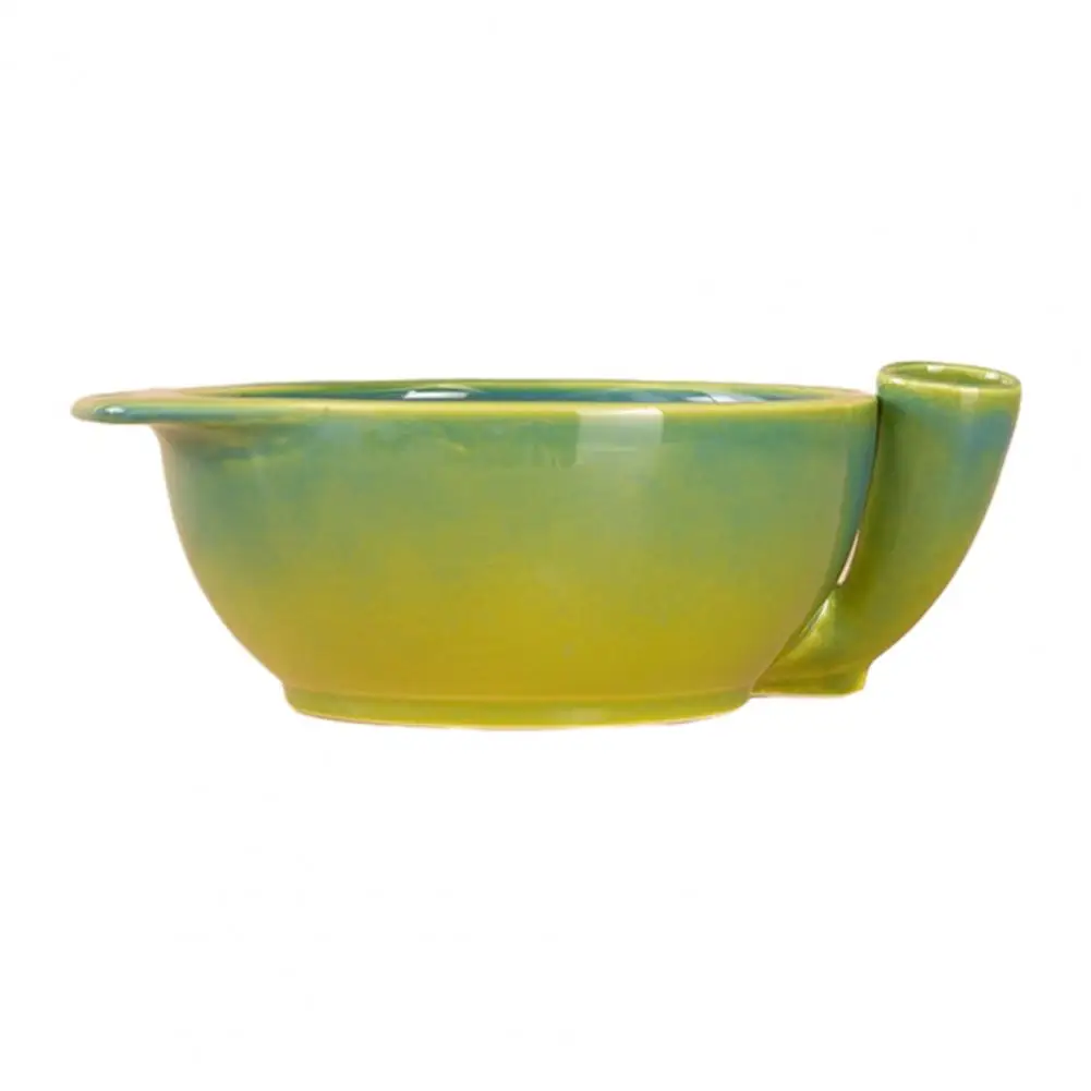 Kitchen Sink Drainage Accessory Kitchen Fruit Washing Strainer Ceramic Berry Washing Bowl with Drainage Holes for Strawberries