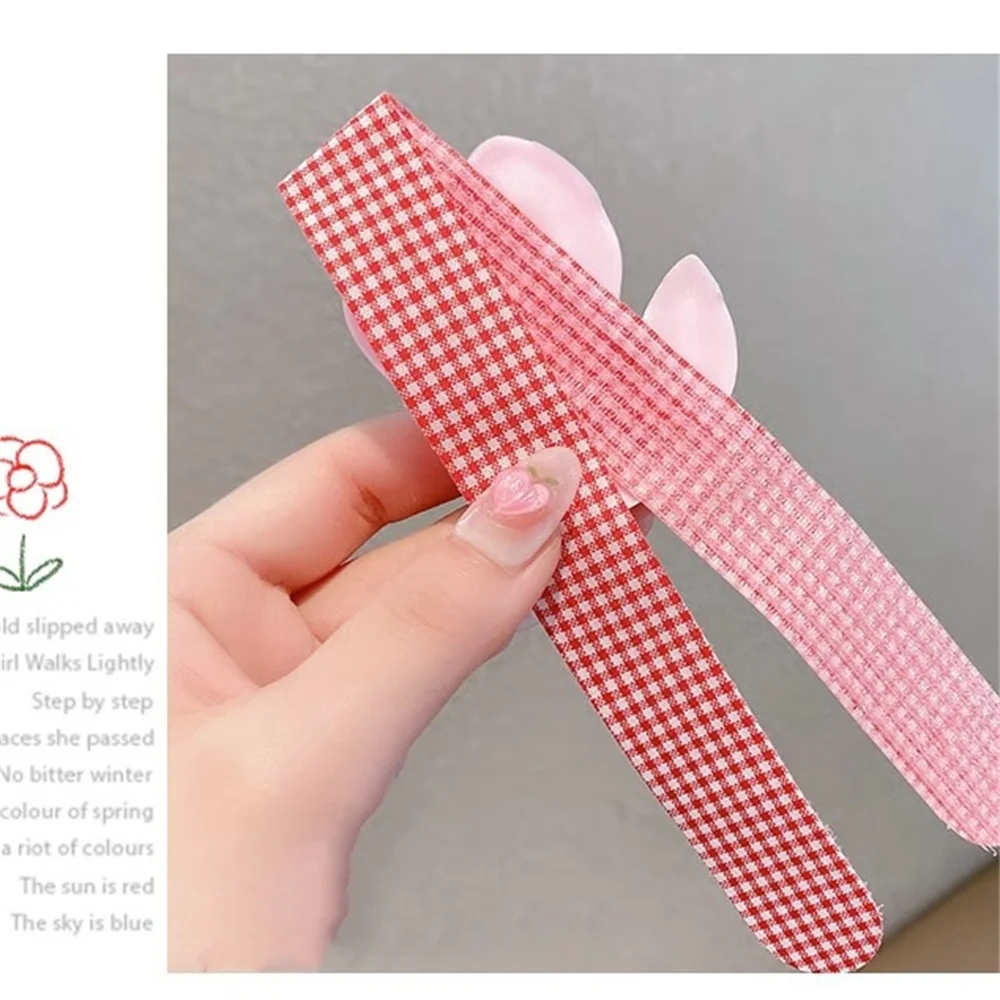 Summer Children Hair Accessories Japan&Korean Sweet Cute Velcro Headband Bangs Broken Hair Artifact Headwear Set Wholesale