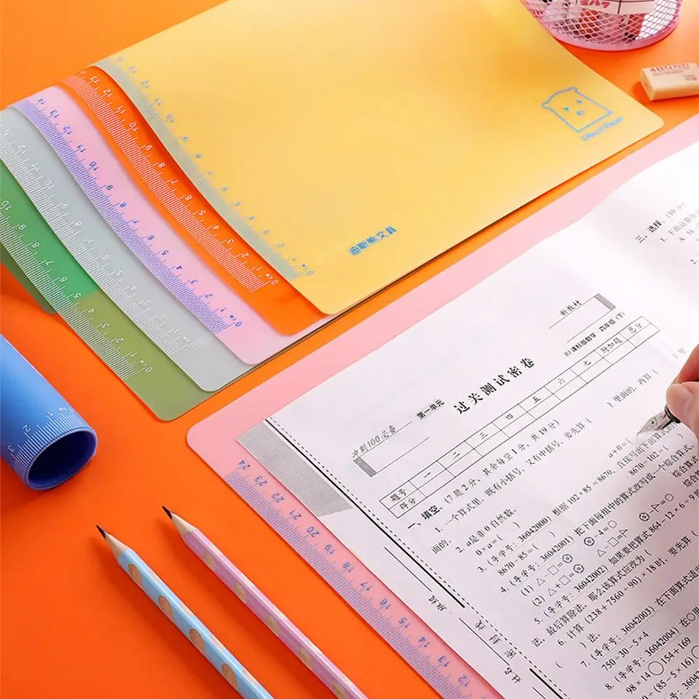 Tapete portátil de escritura para examen A3 con escala, tapete de dibujo impermeable multifunción, tapete de mesa de gran tamaño, Mantel Individual para niños, 1 unidad