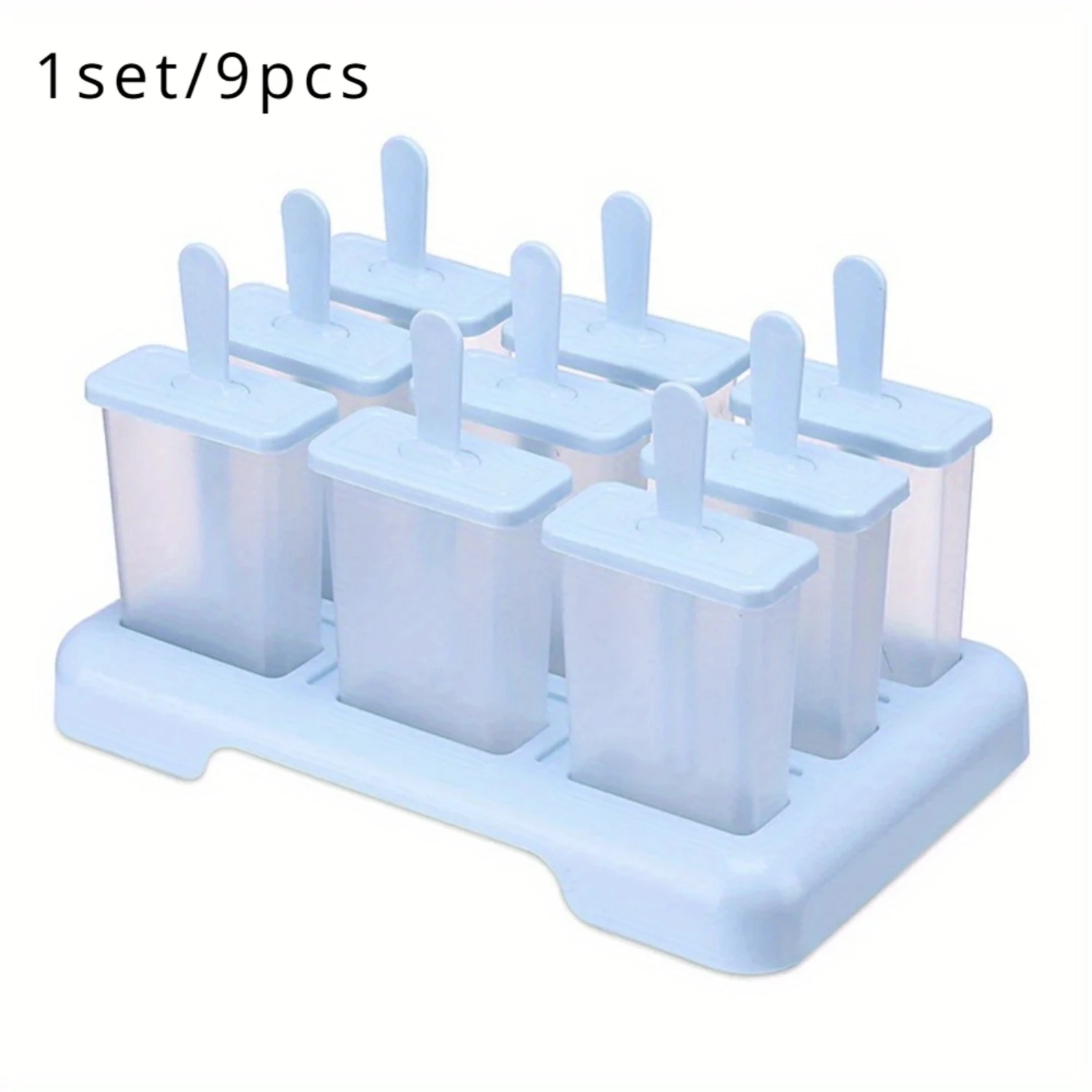 مجموعة واحدة، قالب المصاصة، قالب المصاصة الإبداعية، قالب المصاصة البلاستيكية، قالب الآيس كريم، صندوق مكعبات الثلج، قالب المصاصة المنزلية، Saf