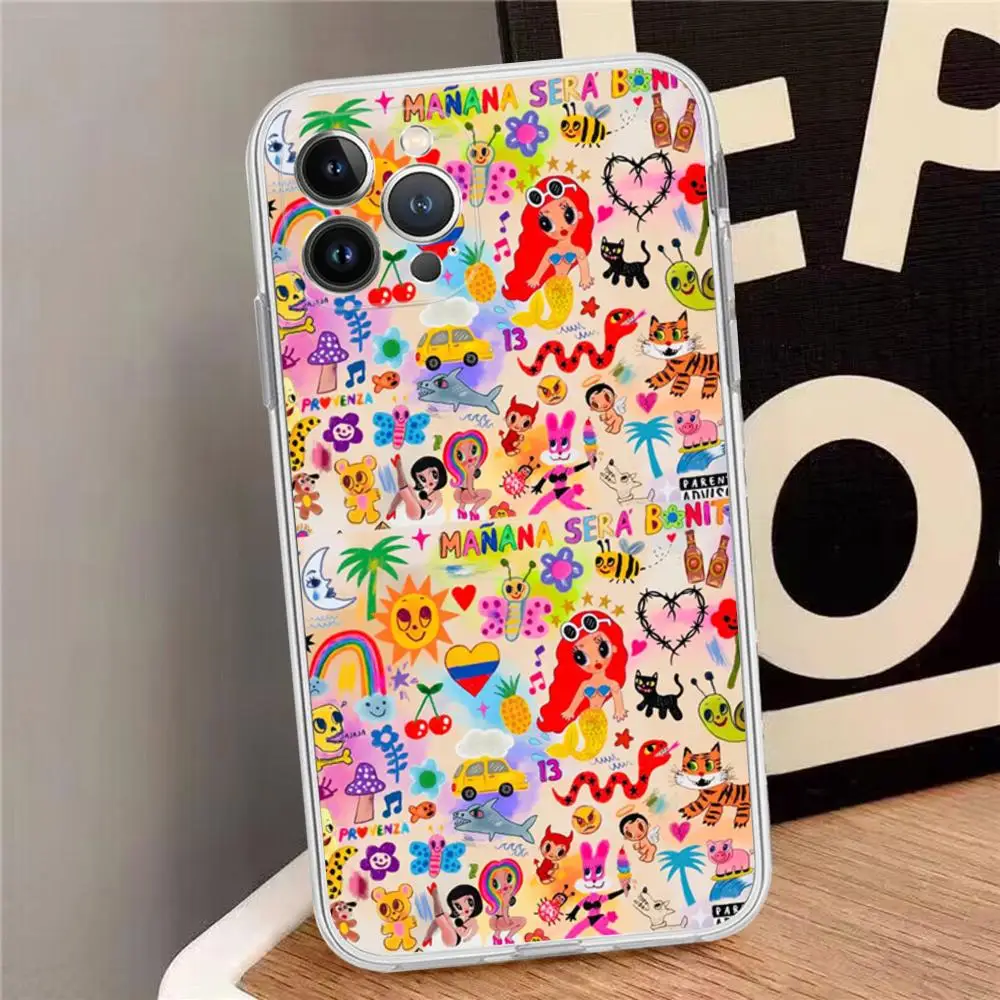 Karol G Manana Sera Bonito Phone Case Silicone Soft for iphone 15 14 13 12 11 Pro Mini XS MAX 8 7 6 Plus X XS XR Cover