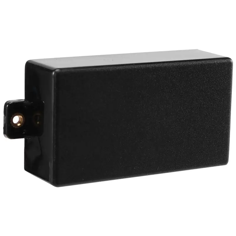 ABKV-Plastic Sealed Humbucker Pickup Cover Fit SQ ST Pickup Guitar Parts (Black)