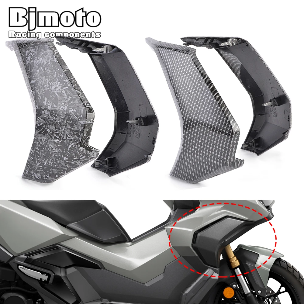 

For Honda ADV350 2022 2023 2024 2025 2026 Motorcycle Front Gas Tank Air Intake Frame Protection Side Cover ABS Plastic