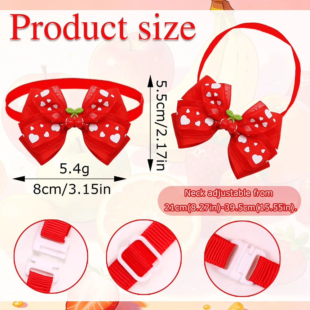 Lazos de frutas para perros y collar ajustable en gatos - imagen 3