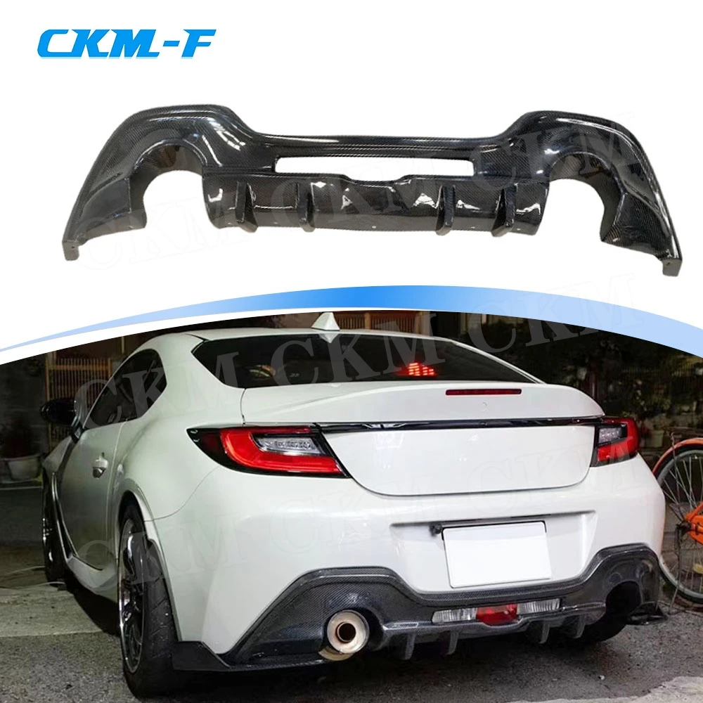 

Carbon Fiber for Toyota GR86 Subaru BRZ 2022 2023 Rear Lip Diffuser FRP Car Styling Accessories Body Kits Rear Lip Spoiler