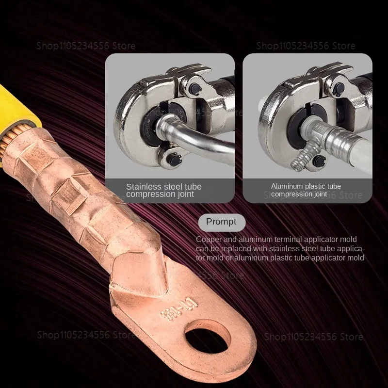 

Аккумуляторные обжимные клещи LS-300 с прямой ручкой, электрические гидравлические обжимные клеммы из меди и алюминия