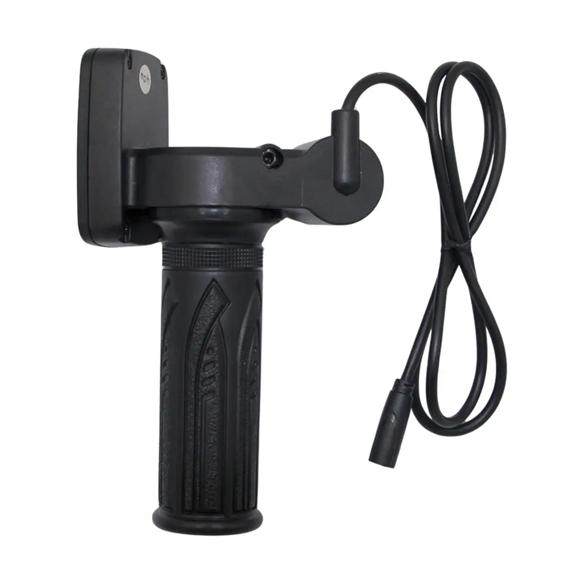 

(ABHW) 48V Electric Bike Throttle Right Grip LCD Display M Gear Button Grip with NFC Switch for Tuttio Soleil01 Electric Bike