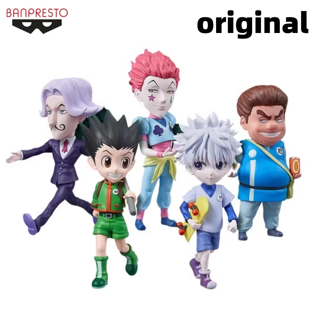 

Banpresto HUNTER×HUNTER Аниме GON & Killua & Hisoka & Tonpa & Salz Фигурки Модель Фигурка Оригинальное украшение Figuarts