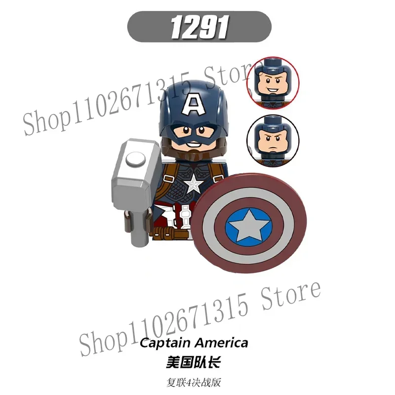 Marvel Avengers Superheld Bouwstenen Iron Man Doctor Strange Hulk Thanos Spider-Man Venom Hawkeye Bricks Toys