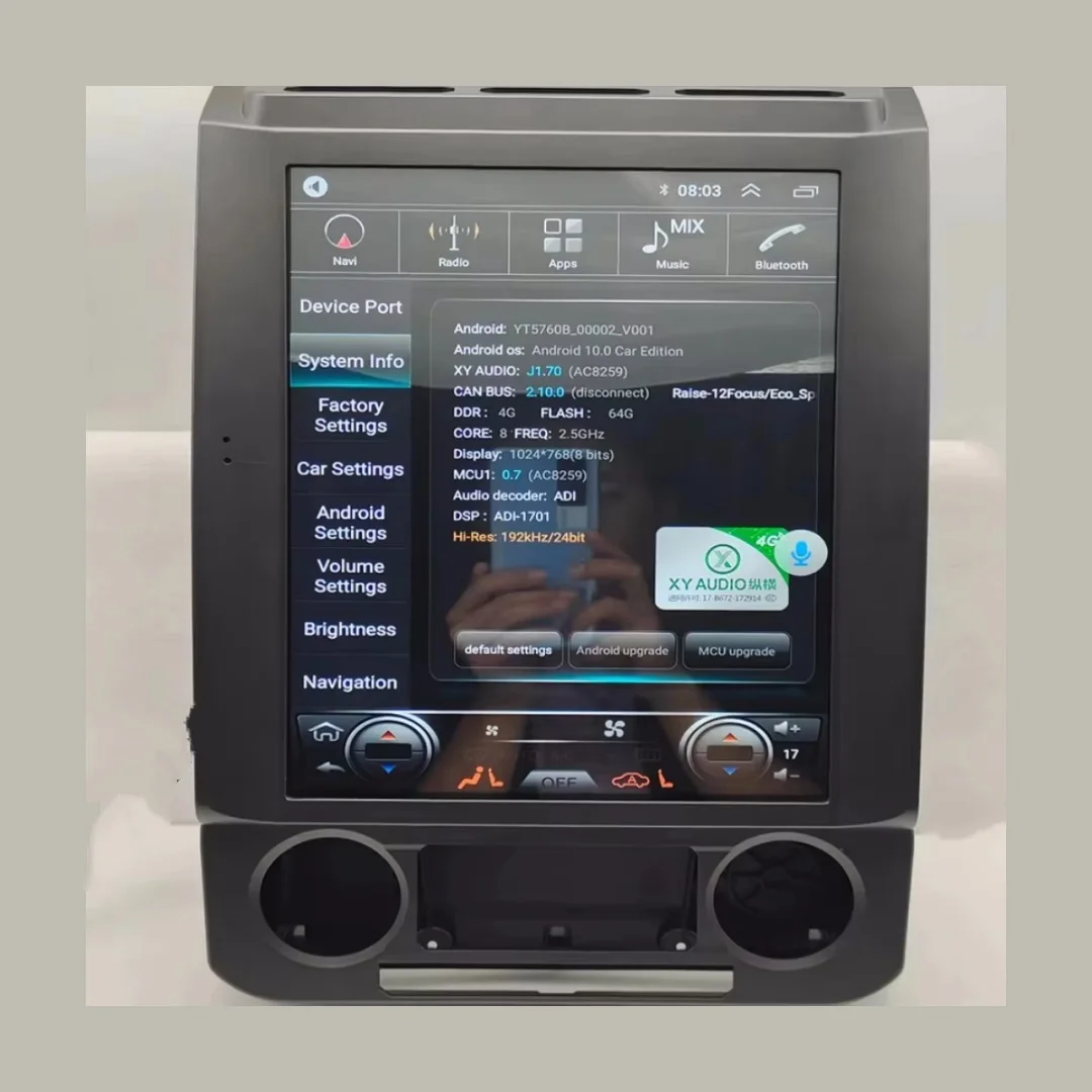 

12.1 Inch Android 14 For Ford F150 2015-2021 Radio GPS Navigation Tesla Screen Head Unit Car Player Multimedia Stereo Carplay