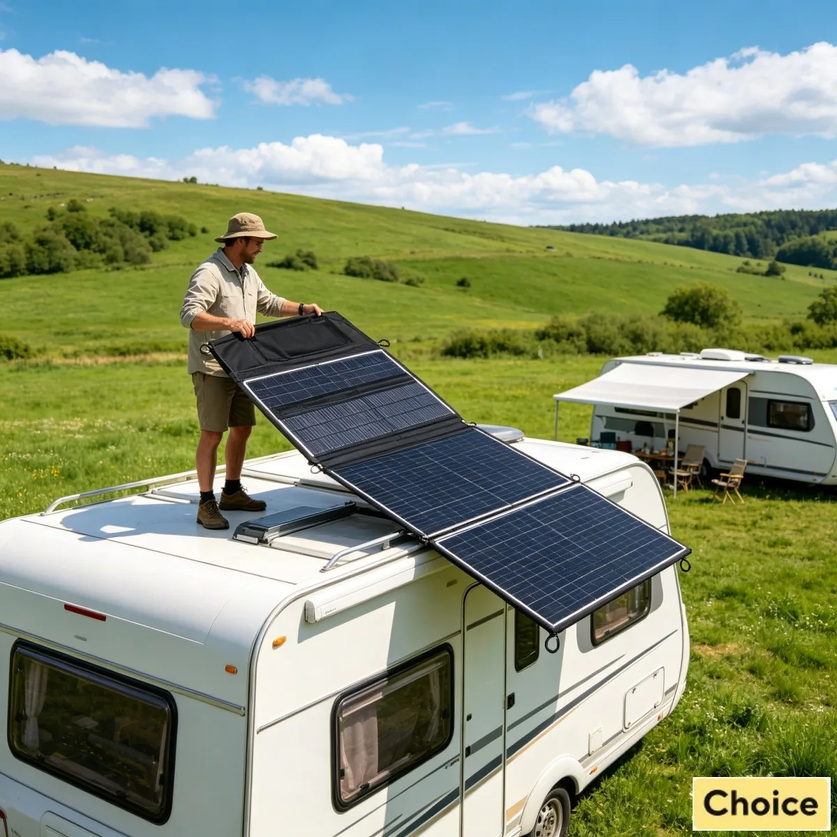25W-100W Outdoor Foldable Solar Panel EESbao 5V USB Waterproof for Jungle Exploration Emergency Power Backup