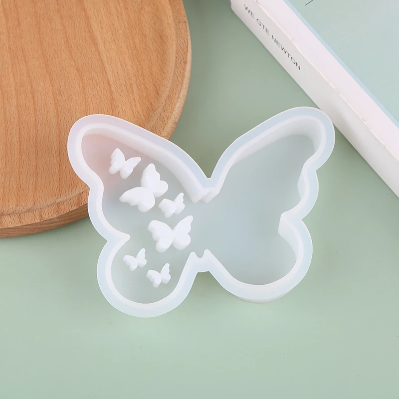 Butterfly Silicone Molds Butterfly Gypsum Concrete Moulds Home Decoration Resin Mold Aromatherapy Mould