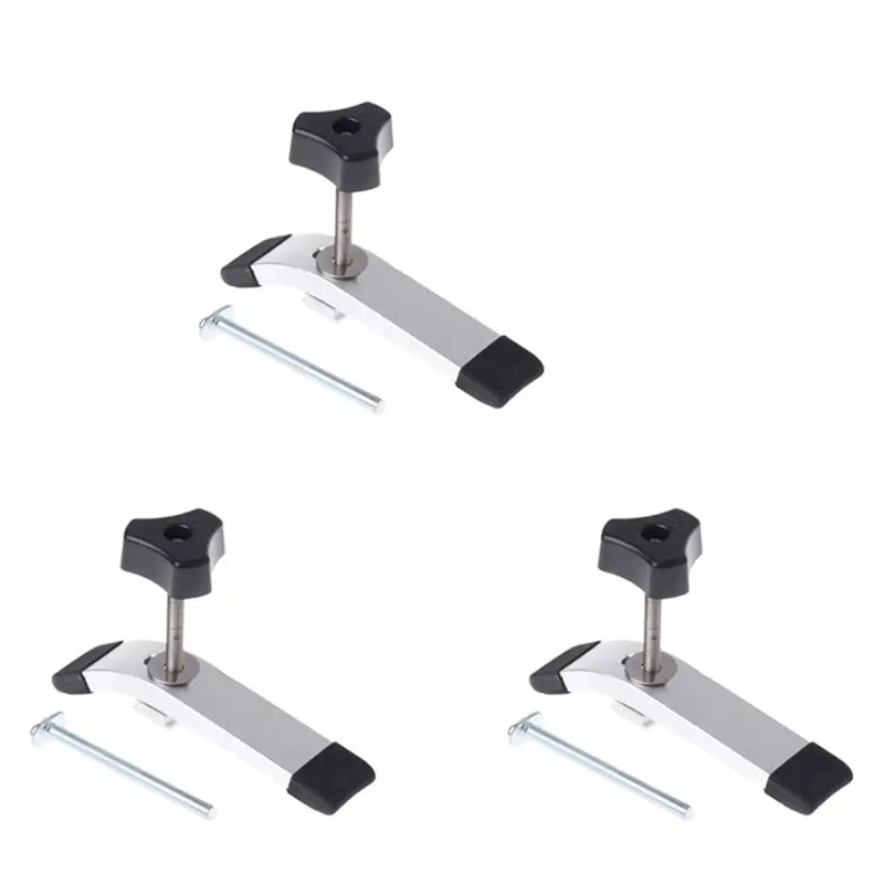 

Набор металлических быстросъемных зажимов A02M-3Set 8 мм для Т-образных пазов и направляющих, для деревообработки, S18