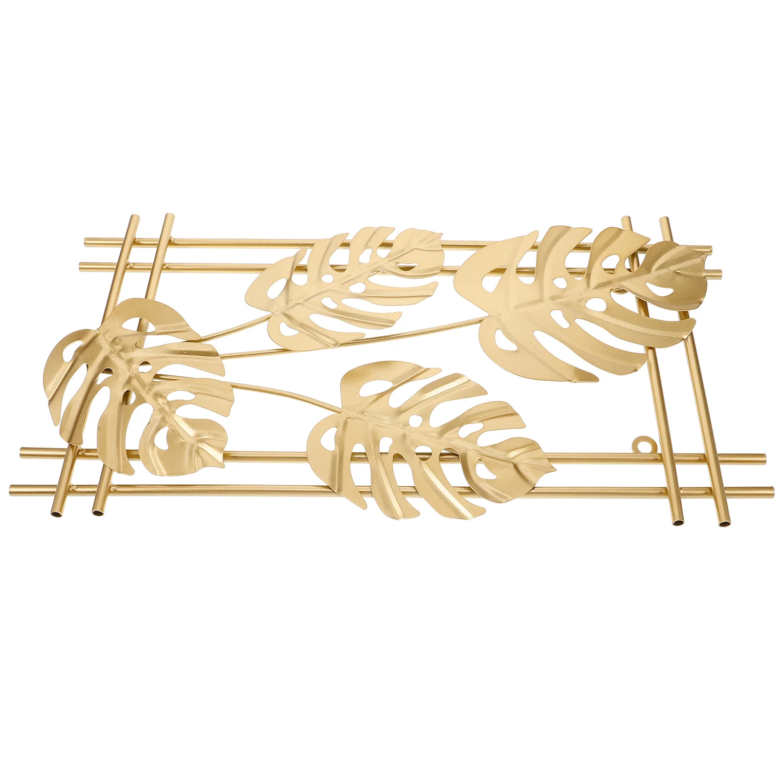 Wanddekoration für Schlafzimmer, Wohnzimmer, Metallskulptur, Behänge, goldene Blumen, Zuhause, Schmiedeeisen, schwarzes Plakette, Garten, Baum des Lebens
