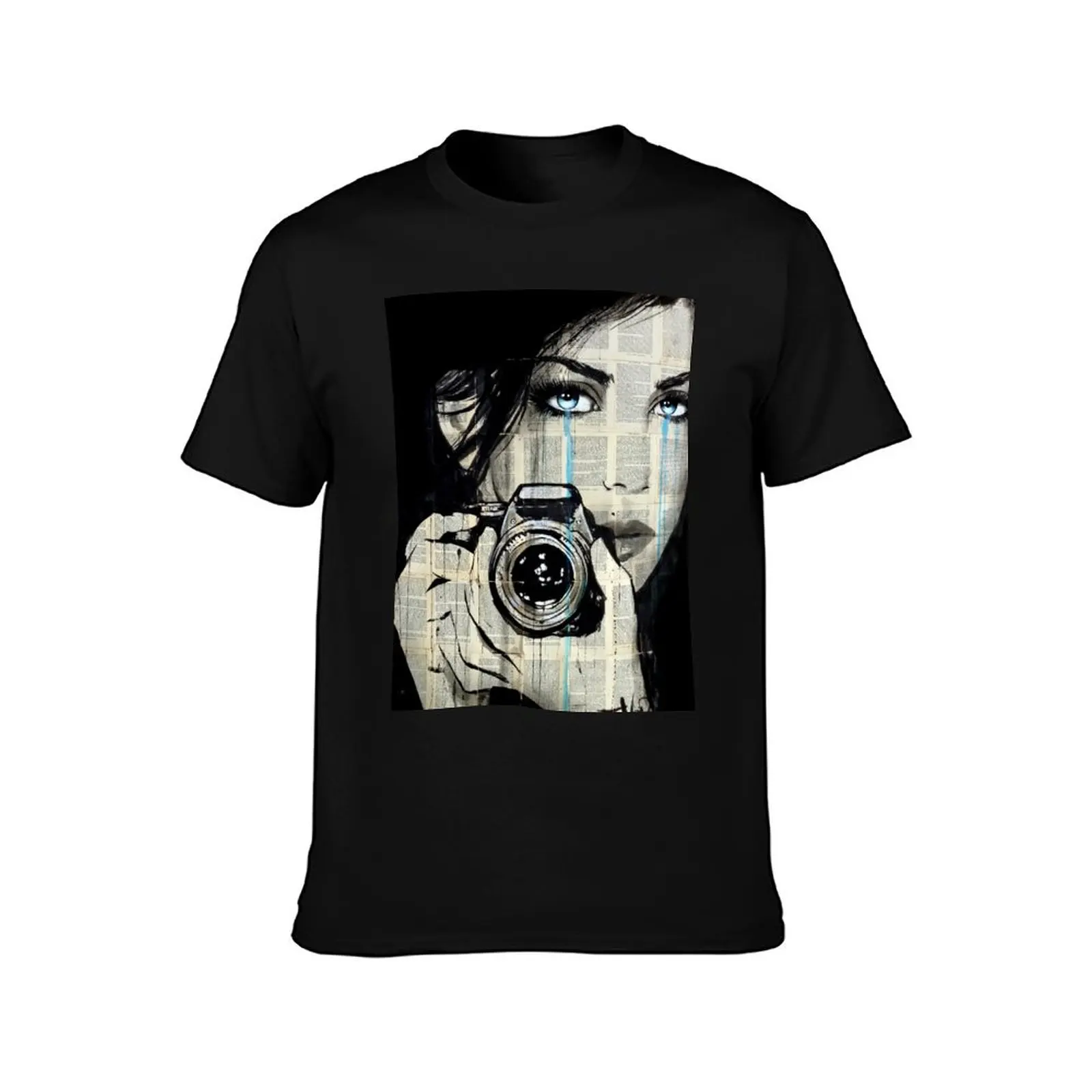 caught T-Shirt Art Pattern Printed Casual Top T-Shirt