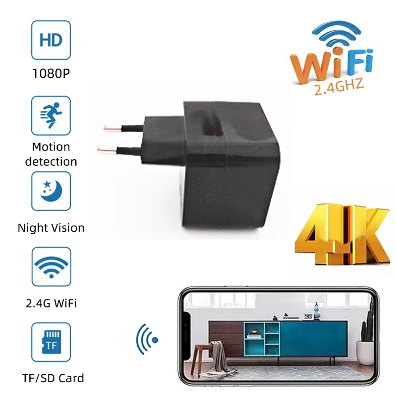 

Беспроводная сетевая камера 1080p HD поддерживает 2,4 GWiFi мобильный мониторинг инфракрасного ночного видения в помещении IP - камеры наблюдения