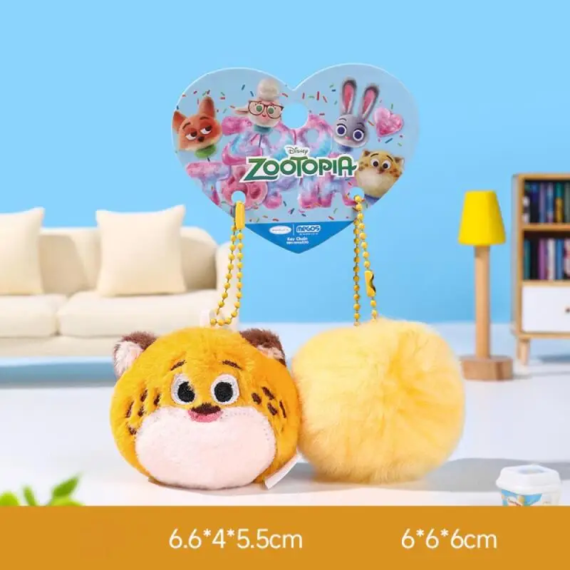 Mignon Disney Zootopia Judy Nick criant en peluche poupée porte-clés dessin animé sac à dos pendentif fermeture éclair décoration jouets en peluche cadeau d'anniversaire