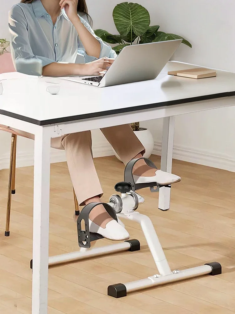 AliExpress Mini Foldable Foot Pedal Exerciser with Adjustable Resistance Under Desk Bike Stationary Exercise Bike for Home Exercise