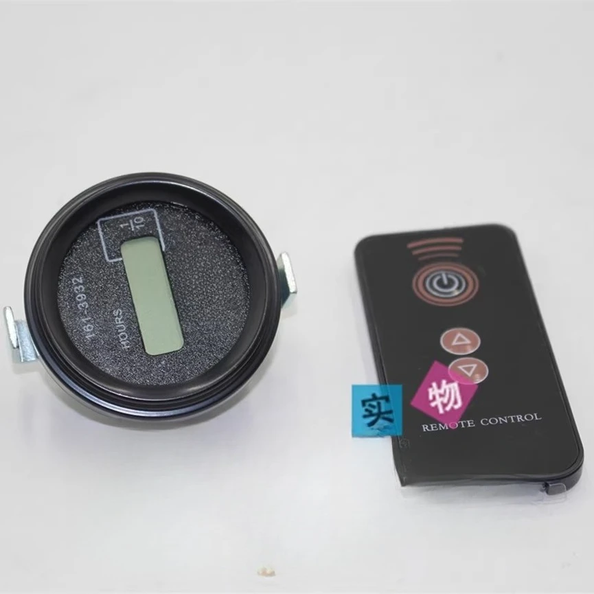Excavator Carter special timer hour meter 307D/312D/320D323D with remote control adjustable time
