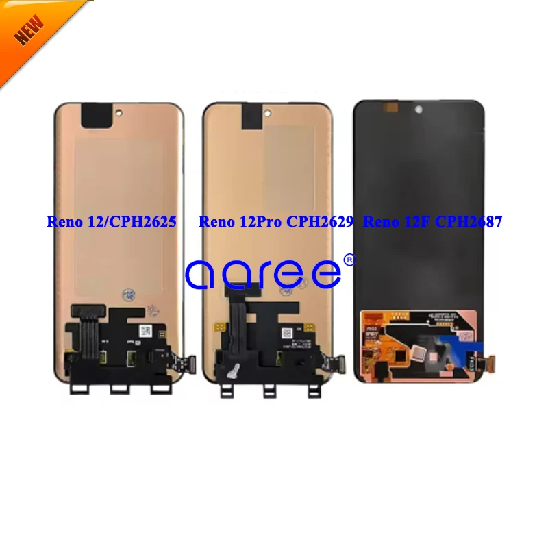 AMOLED LCD Screen Original For Oppo Reno 12 CPH2625 LCD  For Oppo Reno 12 Pro CPH2629 LCD Screen Touch Digitizer Assembly