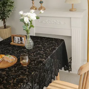 En iyi 10 satış masa örtüsü yuvarlak dantel №2