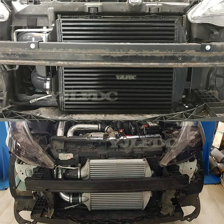 Intercooler Radiator Fit for Seat Ibiza Polo Supra MK4 GTI 1.9 TDI 1.9TDI Aluminum Bar Plate Structure Turbo Accessories