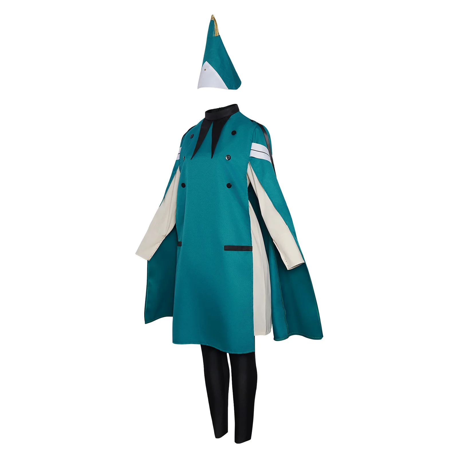 Anime Witch Hat Atelier Cosplay Costume Witch Coco Tetia Richeh Agott Dress Jacket Magic Hat Props Carnival Party Full Sets - view 5