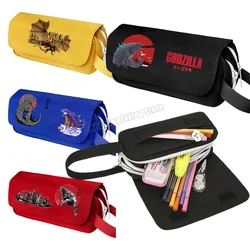 Godzilla Pen Bag Monster Figure Pencil Case forniture artistiche forniture per la conservazione degli studenti borse per matite di grande capacità torna al regalo di scuola