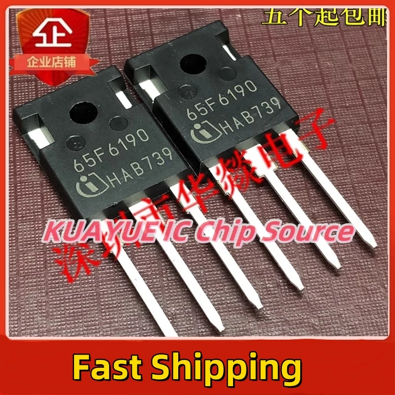 10PCS-30PCS/  65F6190 IPW65R190CFD   TO-247 650V  57.2A   Fast Shipping Quality Guarantee