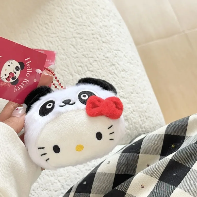 

Cartoon Cute HelloKitty Doll Plush Pendant Lanyard Accessories Animation New Style Kawaii HelloKitty Doll Keychain Pendant Gifts