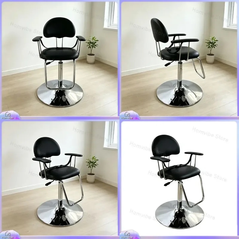 for Cross-border Children's Haircut Chair Liftable Reclining Shaving Chair Hair Salon Kids Cutting Styling Seat