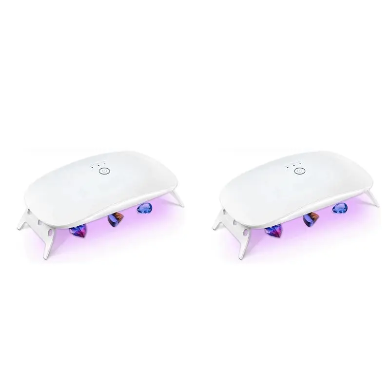 BHTS-2X UV Light For Resin, Foldable UV Resin Ligh, Portable & Fast Curing Higher Power UV Lamp,Supplies For UV Resin Mold