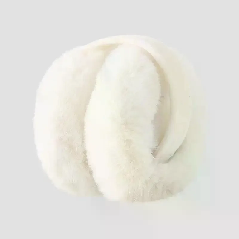 Trendy Solid Soft Earmuffs with Earflap Protection for Outdoor Winter Use