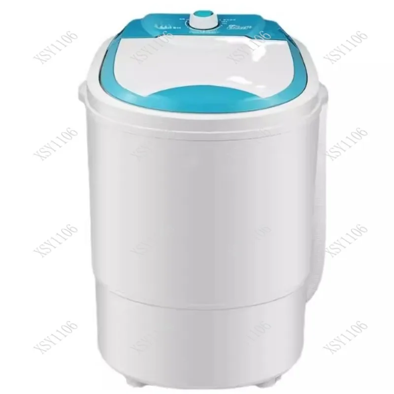 Washing Machines 7kg Semi-Automatic Single Tub Washer Mini Laundry Machine for Dorm Home Wash & Spin