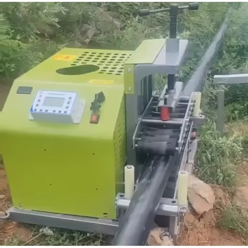 Recycling Machine 2026 FONGKO FKEQU-456 Fiber Blowing Machine Cable Conveyor Fiber Pulling Machine the Price Cable