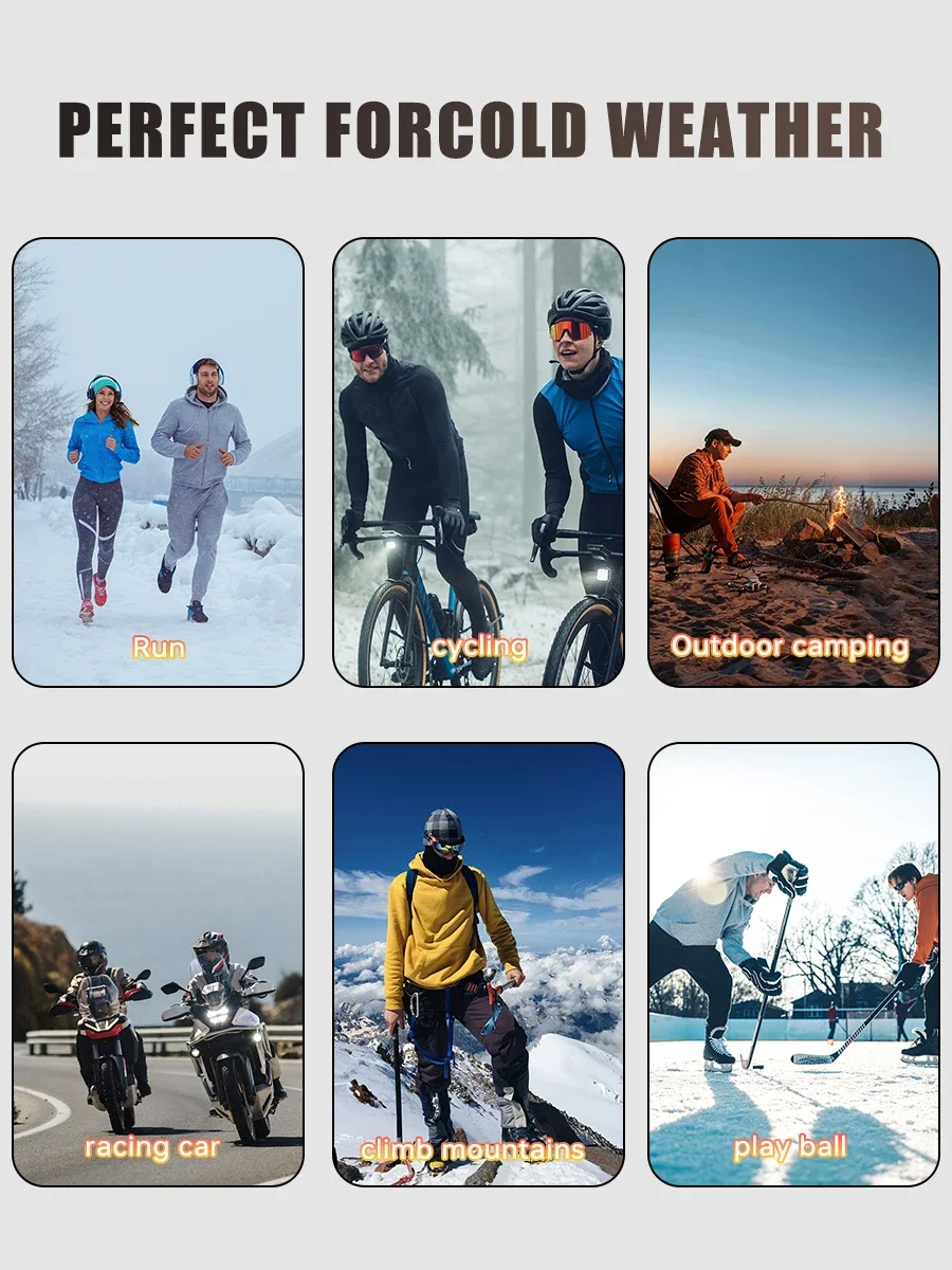 X-TIGER Fleece-Radtrikot für Herren, thermisches Radshirt mit langen Ärmeln, Fahrradshirt mit 3 Taschen und rutschfestem Saum für Rennrad- und Mountainbike-Fahrten. – Detail 14