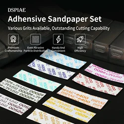 SP-S PRE-CUT SELF ADHESIVE SANDPAPER SET Military Model Making Tool Assembly Revamp Gundam Hobby DIY Sandpaper Sanding and Polis