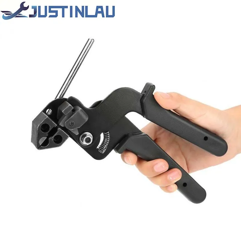 Stainless Cable Tie Strap Cutting Hand Tool Gun Cutter Tension Automatic  Zip Tie Gun Lightweight Durable Fastening Cutting Tool