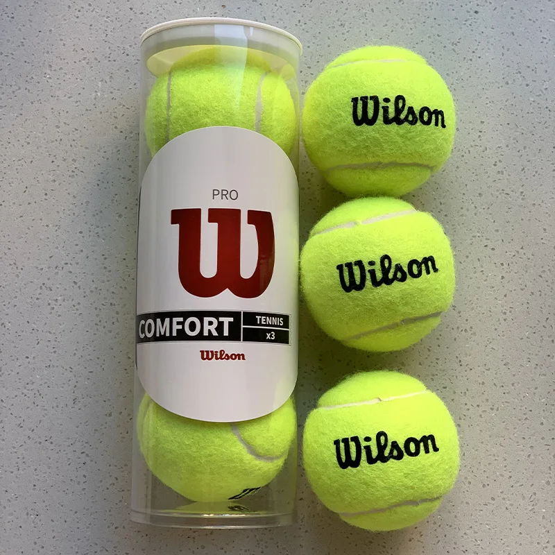 

WILSON Professional TOUR XT Tennis Training Ball Beginner Matches Indoor Outdoor High Elasticity Resistant