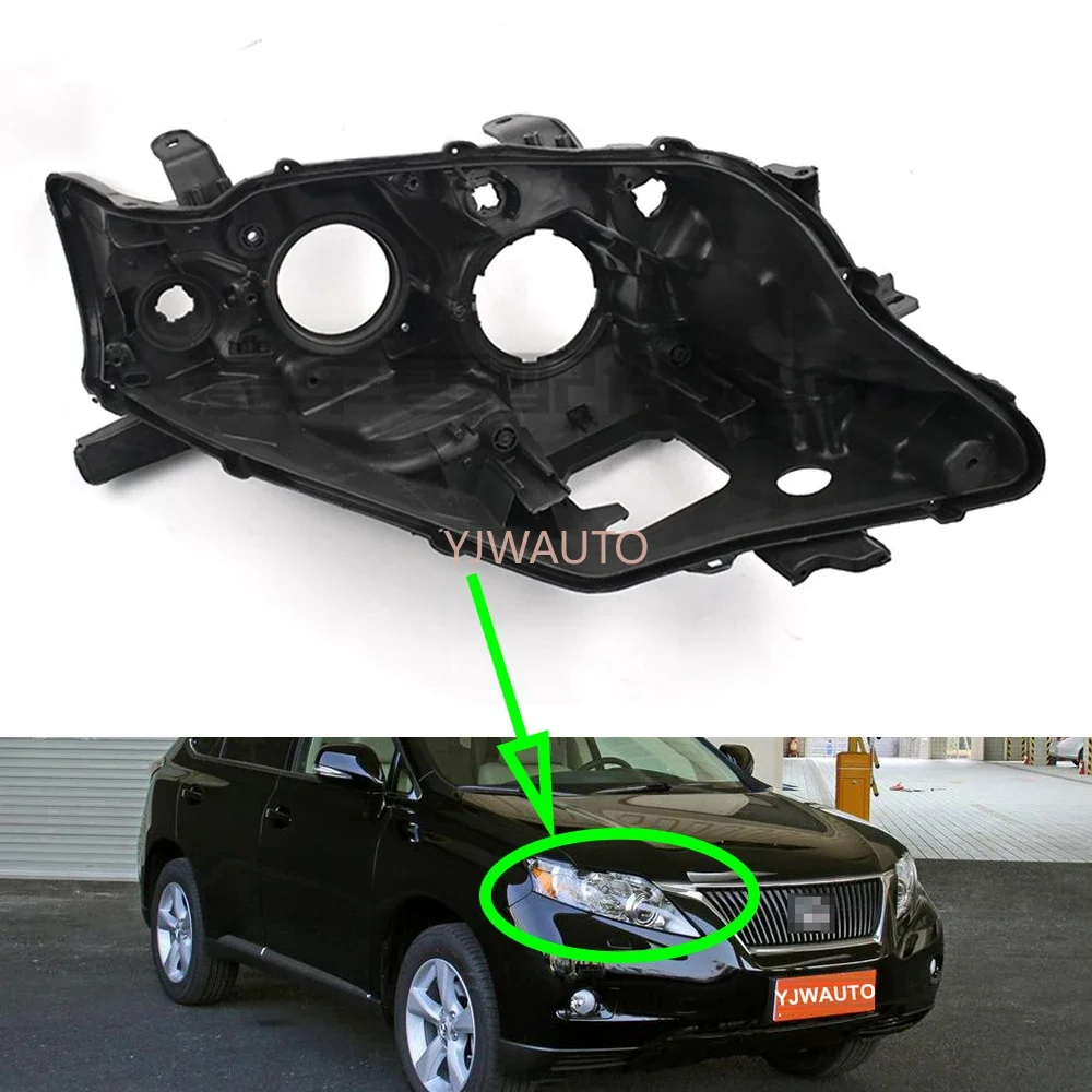 

Для Lexus RX350 2009 2010 2011 2012, замена основания фары автомобиля, держатель передней лампы, задняя поддержка