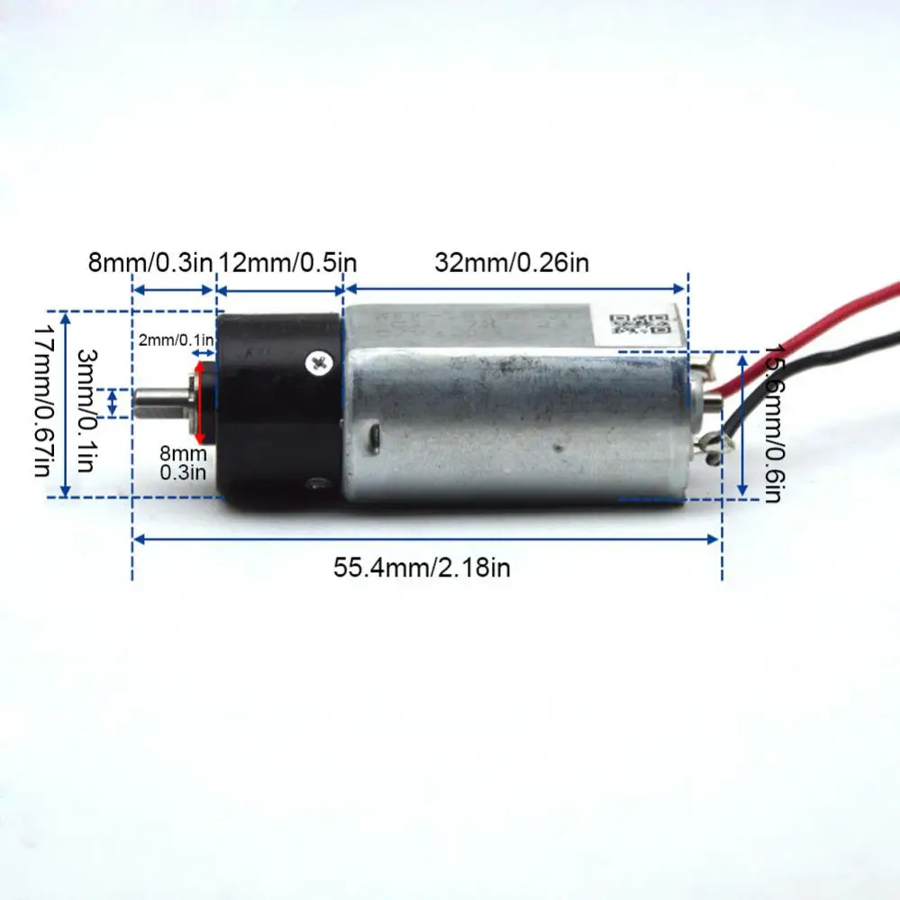 DC 3V 1313RPM 165 MA Micro Reduction Motors 1.5V-4.5V High Speed Large Torque 630/1300/1700rpm Mini 180 Planetary Gear Motor