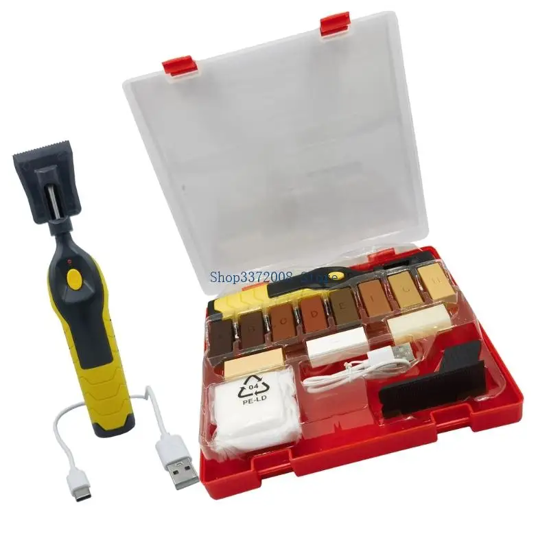 Quickly Fix Floor Repair With Heat Applicators And Blending Wax Floor Fix Set