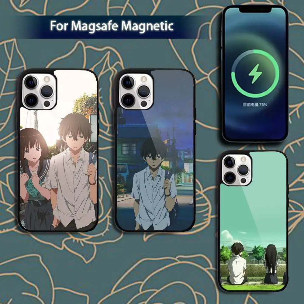 

Чехол для телефона H-Hyouka для iPhone 17,16,15,14,13,12,11, Pro, Max, Plus, Mini, Magsafe, магнитный чехол для беспроводной зарядки