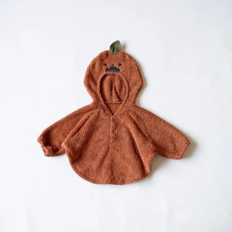 Kids Halloween Hoodie 2026 Autumn Fashion Style Festival Themed Long Sleeve Plush Outerwear For Baby Toddlers